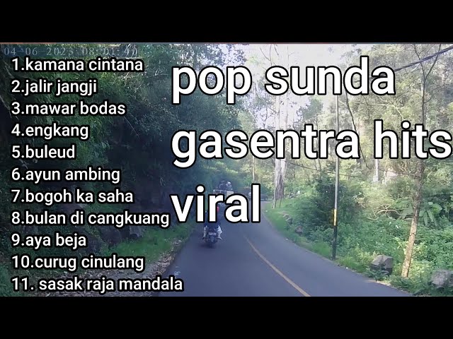 pop sunda hits gasentra || perjalanan soreang ciwidey rancabali class=