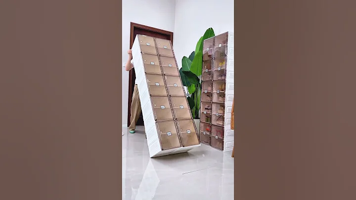 Foldable Shoe Cabinet, ANTBOX Shoe Storage Organizer, No-Installation Design, Simple and Efficient!
