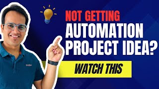 How to get Automation Projects? | Automation Project Idea | Automate With Amit