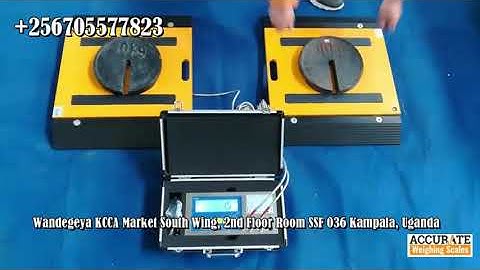 Portable Static Truck Axle Scale