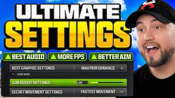 BEST SETTINGS For WARZONE & BO6! (MAX FPS, Graphics, Audio & Controller Settings)