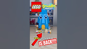 LEGO SPONGEBOB Is Happening Again!!! And It’s AWESOME!!! #lego #legospongebob #spongebob
