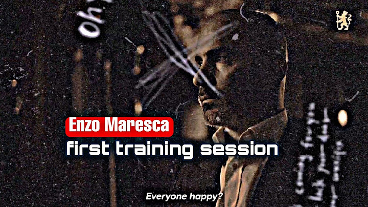 Enzo Maresca in his first Chelsea training session 💙 [ preseason training 2024/25 ]