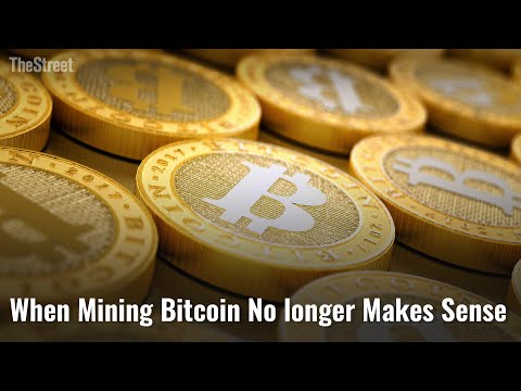 Bitcoin’s not worth mining at this price