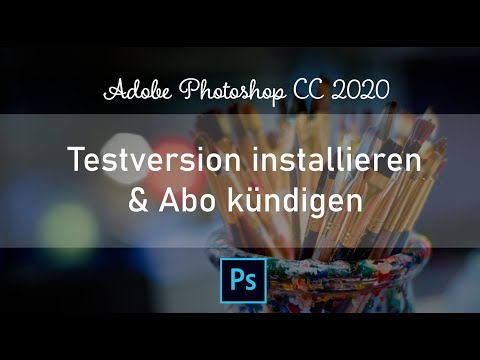 Adobe Photoshop CC Abo installieren und kündigen