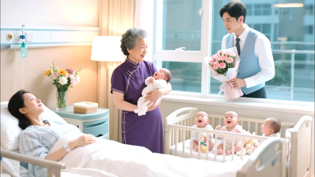 Grand-mère achète une pauvre fille pour porter l'enfant du PDG chaste!Mais il devient accro à elle!