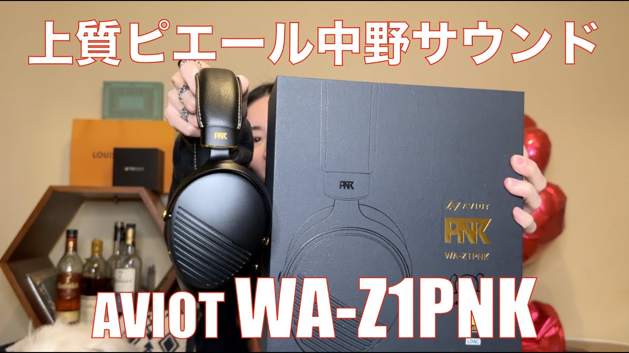 【 AVIOT WA-Z1PNK 】ピエール中野氏初ヘッドホンの実力を検証してみた！【時雨るならコレ！】