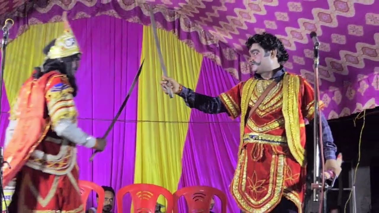 शॉर्ट विडियो | पिरथी राज भागा दुम दबाके अपसोस में पड़े माहिल | राम सहाय नौटंकी RSGP AWADHI GEET 