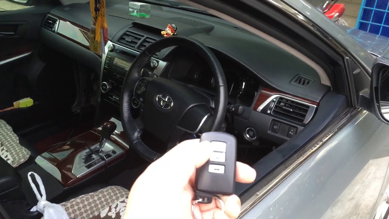 TOYOTA CAMRY PLUG AND PLAY REMOTE START SYSTEM YouTube