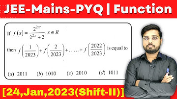 JEE Mains 2023 PYQ [24,Jan,2023(Shift-II)] | Find the sum of the series | Jee Mains PYQ