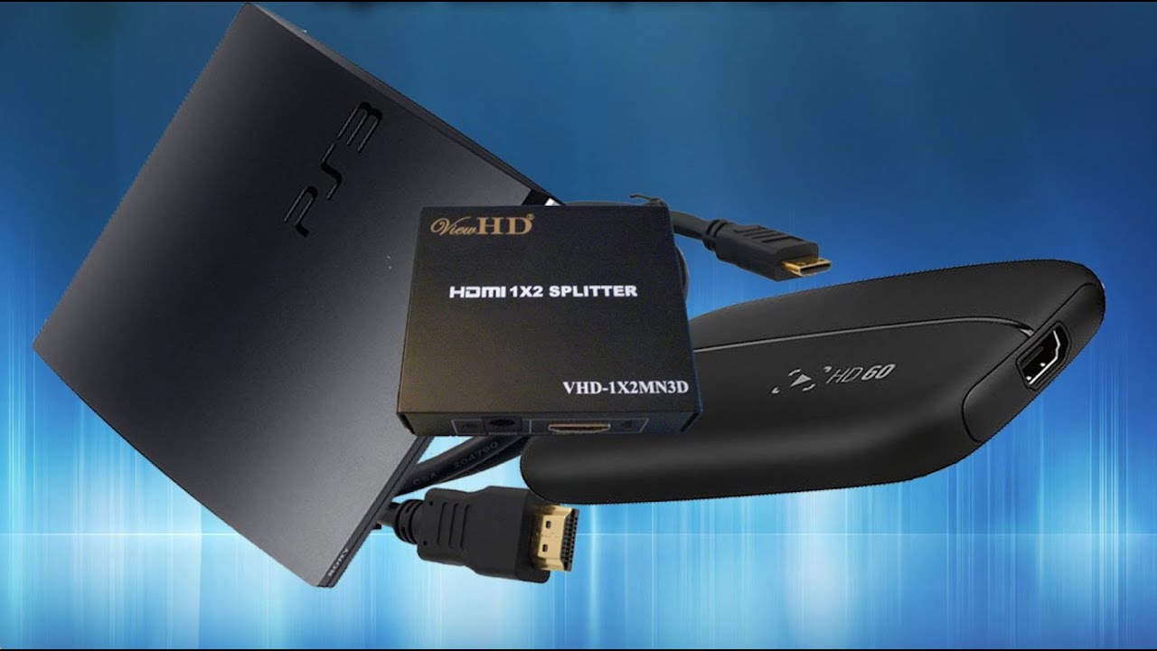 PS3 - Como capturar seu gameplay - usando elgato HD60. BR