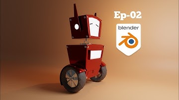 How to Create and Rig a Robot in Blender: Step-by-Step Tutorial Ep 02