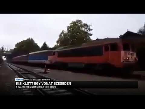 Videó: Hány vonat kisiklik évente?