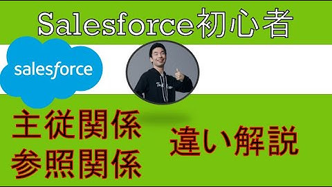 Salesforce主従関係参照関係違い徹底解説