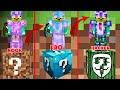 MINI GAME : HACKER LUCKY BLOCK RACE ** CUỘC ĐUA SỞ HỮU ĐỒ NOOB - PRO - HACKER - SIÊU VIP MINECRAFT