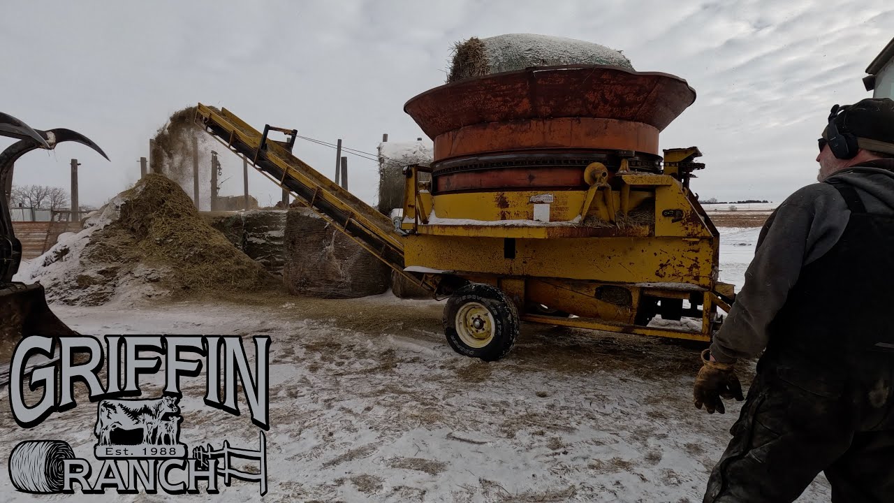 Grinding Hay In North Dakota
