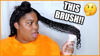 THE ULTIMATE DETANGLING BRUSH EVER?! | Trying the Tangle Teaser Ultimate Detangler Brush