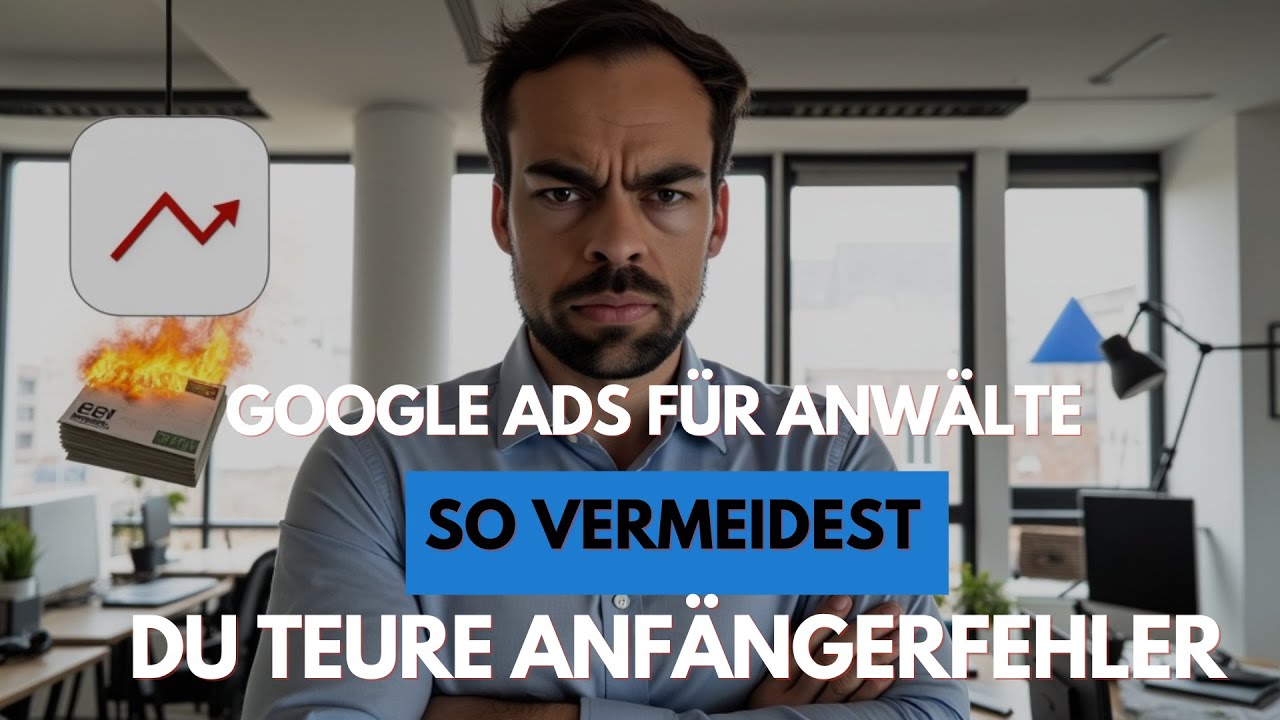 Google Ads für Anwälte: So vermeidest du teure Anfängerfehle