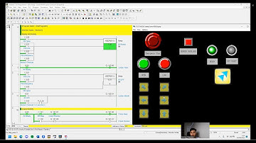 Program Safety Crane | CX-Programmer & CX-Designer Simulation (Part 2)