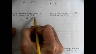 A2T Unit 7 EXAM REVIEW Sequence and Series