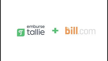 Tallie + Bill.com = Seamless expense report reimbursement