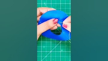 Amazing Scrap Fabric Reuse Trick #handsewing #DIY #fabricflower #scrapfabric #wastefabric