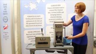 Duo HPM-2 Degausser and DB-6000 Destruction Device