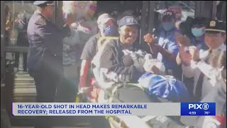 Teen shot in head at Brooklyn playground released from hospital