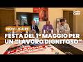 A Novi Ligure la festa del 1° Maggio di Cgil, Cisl e Uil