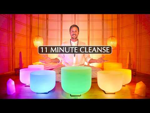 **QUICK** The Chakra Cleanse You're Craving (11 Minute Cleanse)