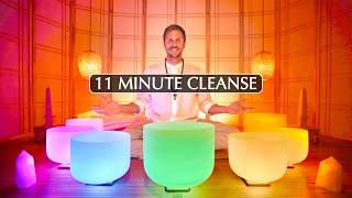 **QUICK** The Chakra Cleanse You're Craving (11 Minute Cleanse)