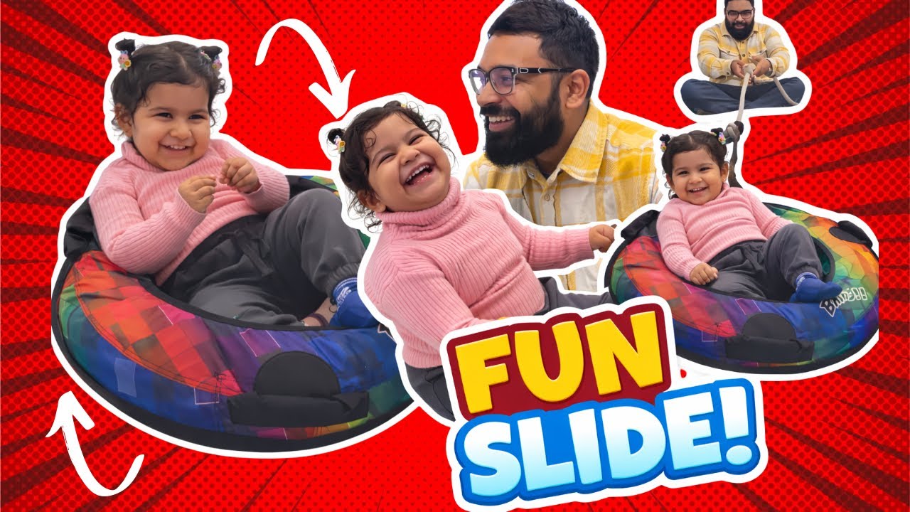 Baby Ridhika’s Fun Slide Day 💕 | Play, Learn & Laugh