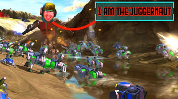 Juggernauts vs the world!!! | 4v4 | BAR Cast #6 | Unreasonable Cast!