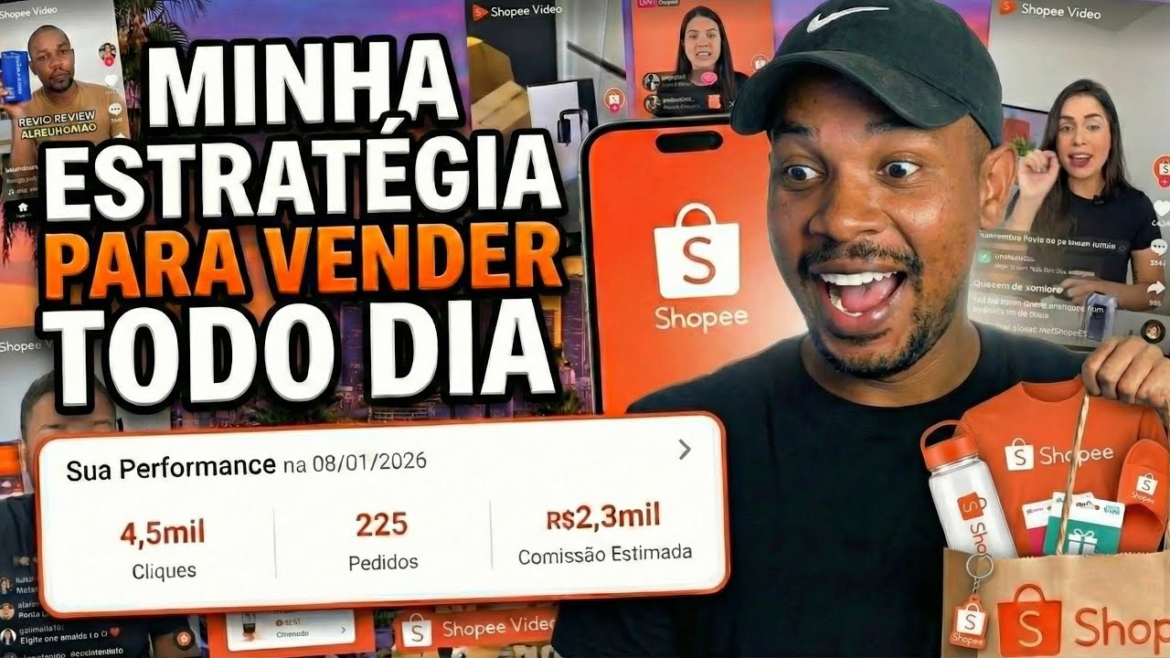 Como vender na Shopee Vídeo todos os dias sem precisar viralizar (Estratégia Simples) 
