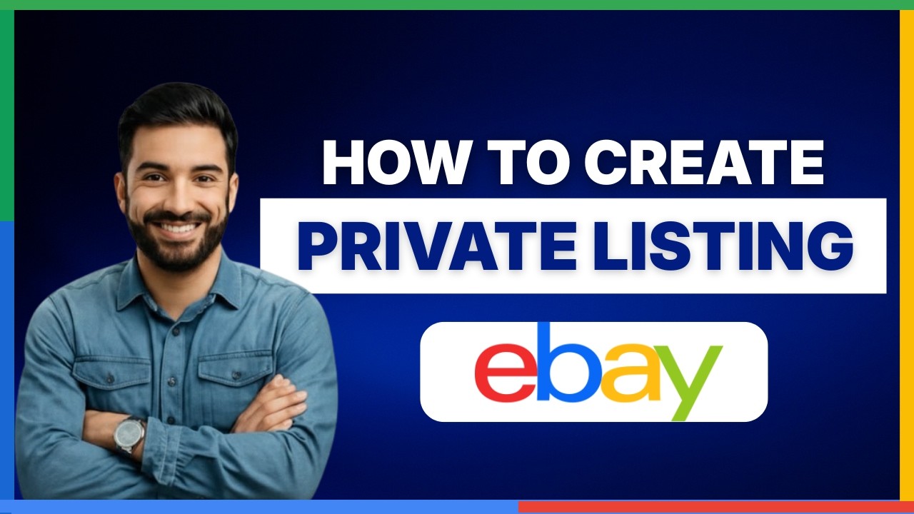 How to create a private listing on eBay [FULL GUIDE] - YouTube