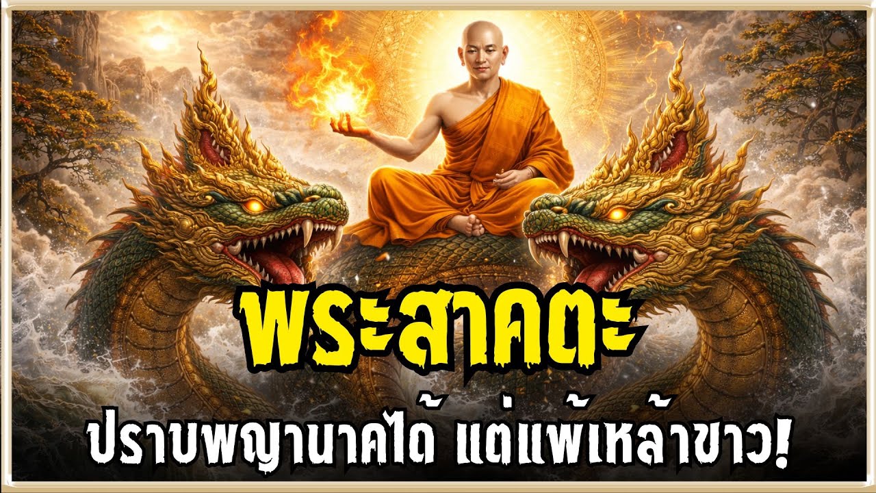 ประวัติพระสาคต ผู้มีฤทธิ์ปราบพญานาคได้ แต่แพ้เหล้าขาว! l #ตนเล่าธรรม