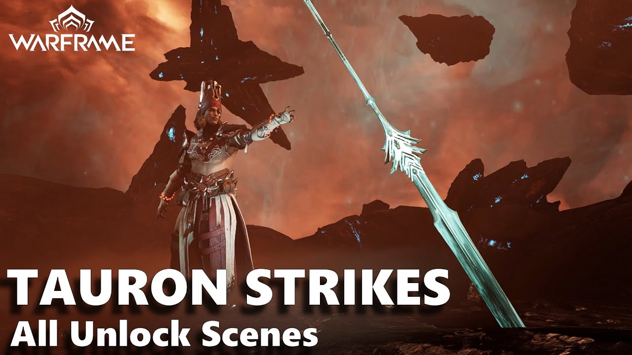 Unlocking Every Tauron Strike (Scene) Warframe YouTube
