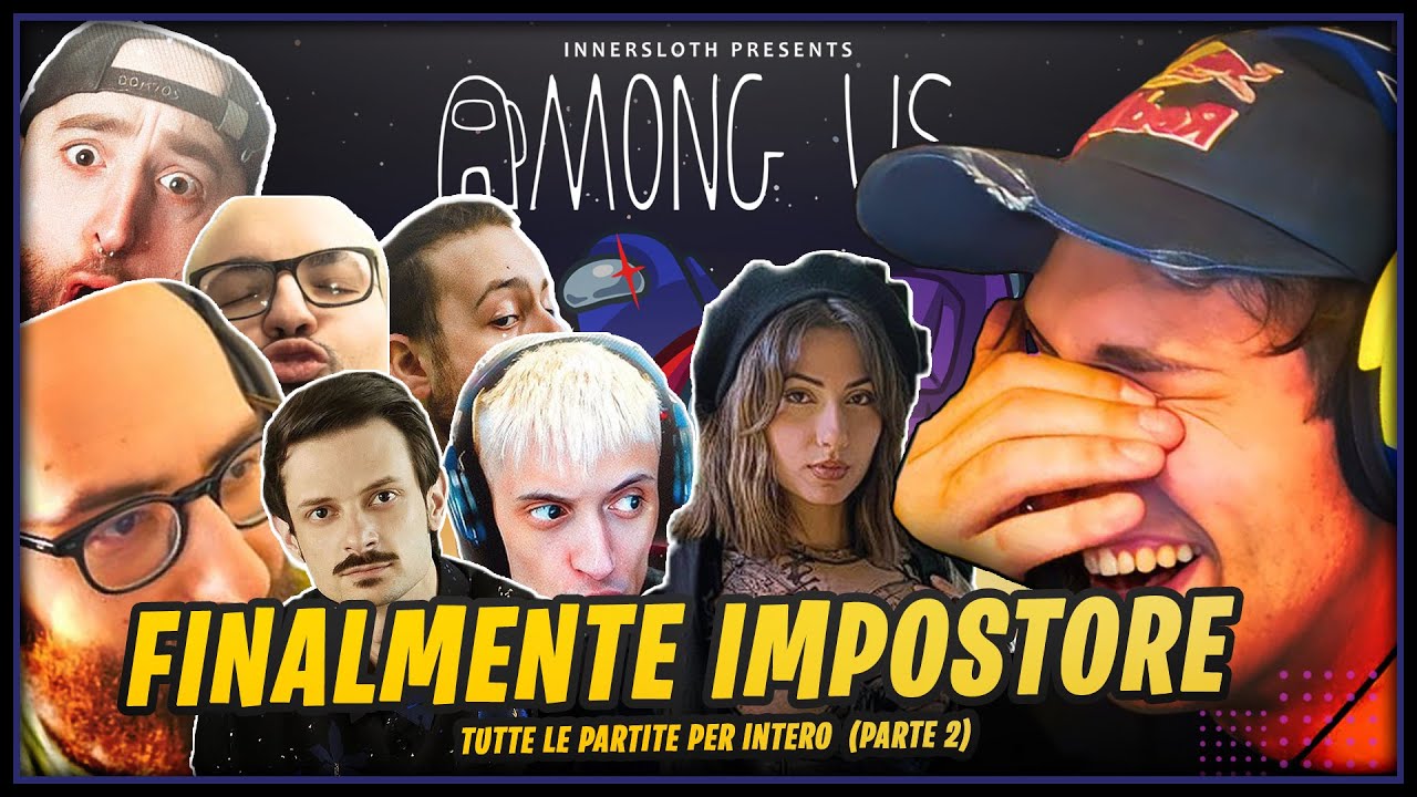 ඞBLUR DA IMPOSTORE SU AMONG US PARTE 2 PARTITE COMPLETE CON MARZA ZANO KASUMI MOLLU ZAZZONE ROVAZZIඞ