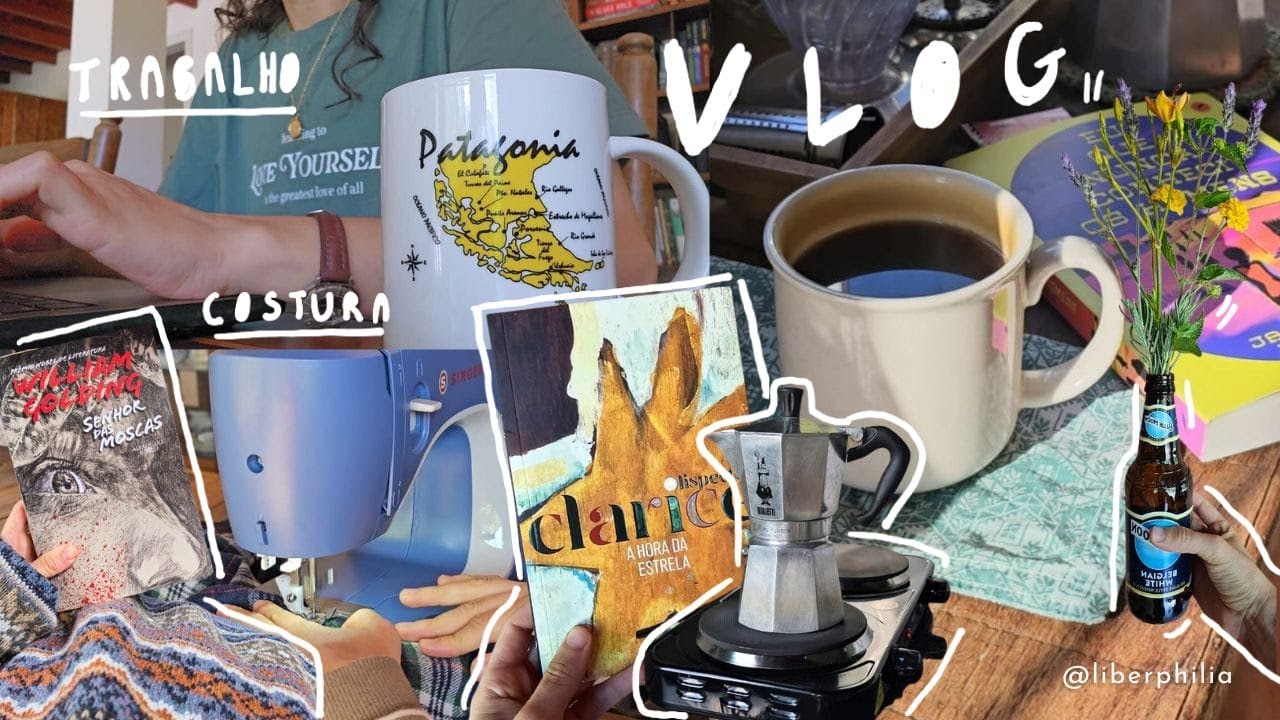 vlog ✦ toneladas de trabalho, cafés e novas leituras ✨