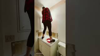 Ep 2 500 Half Bath Makeover Removing Backsplash House Project 1970S Home Renovation