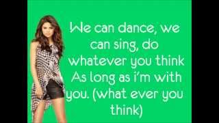 Video thumbnail of "Selena Gomez & The Scene ft. Pixie Lott- We Own The Night lyrics"