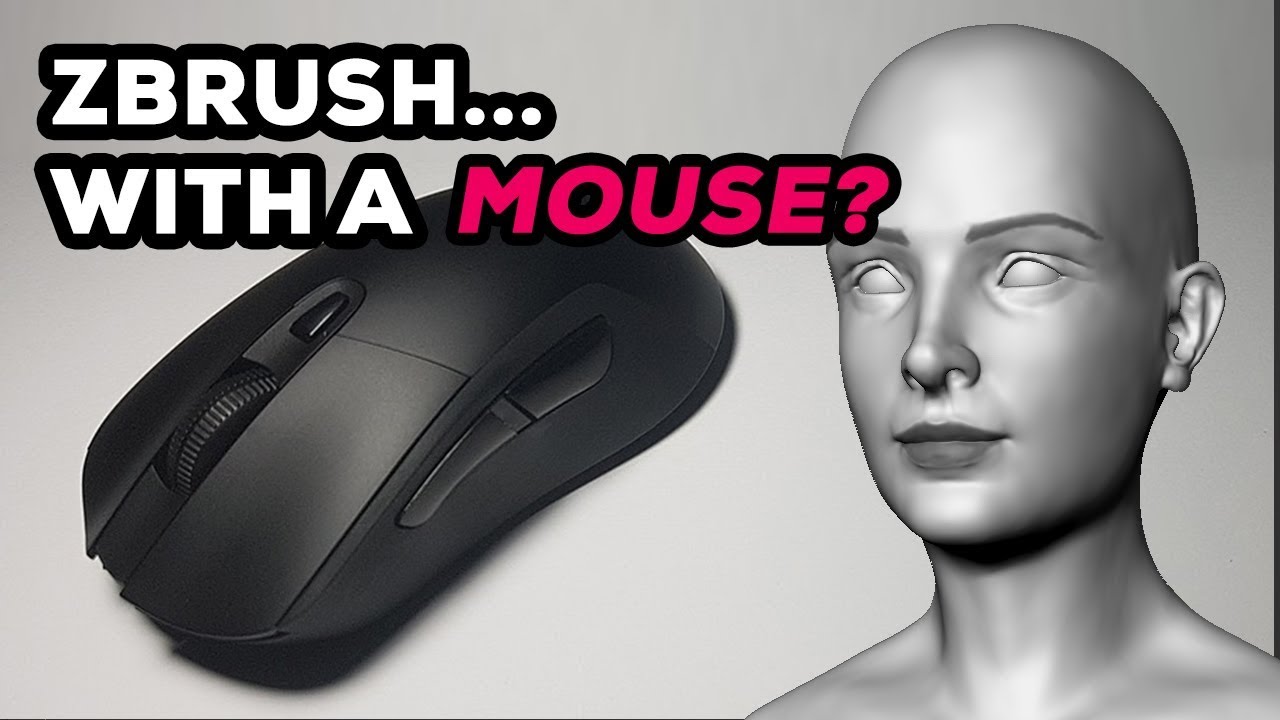 can you do zbrush with just mouse