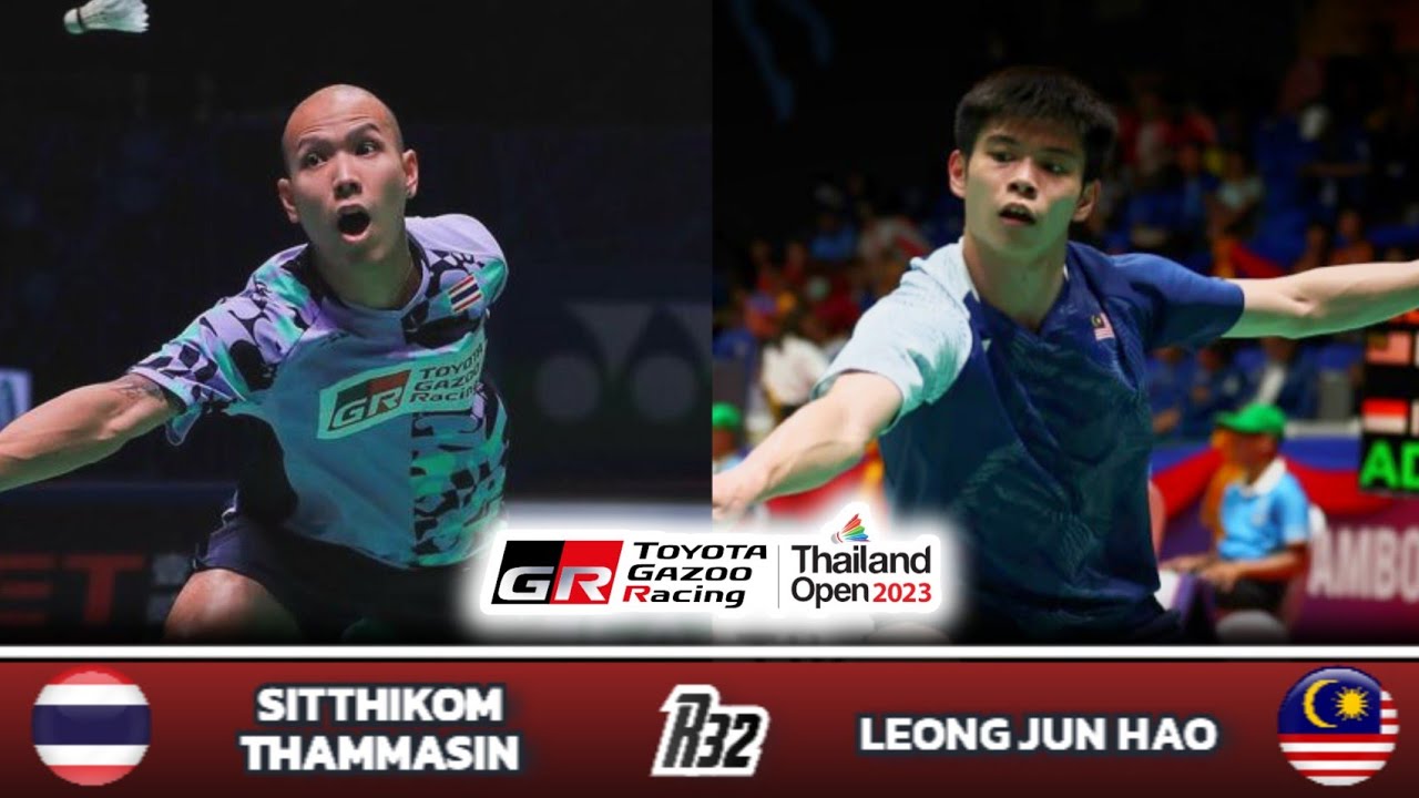 Leong Jun Hao 🆚 Sitthikom Thammasin Highlights Thailand Open 2023 Badminton