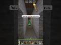This Minecraft Creeper Almost Got Me | Minecraft Survival #shorts
