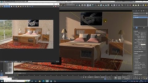 3DsMax Tutorials, Learn 3D Lighting a Vintage Furniture from Scratch in 3dsmax ( Part 8)