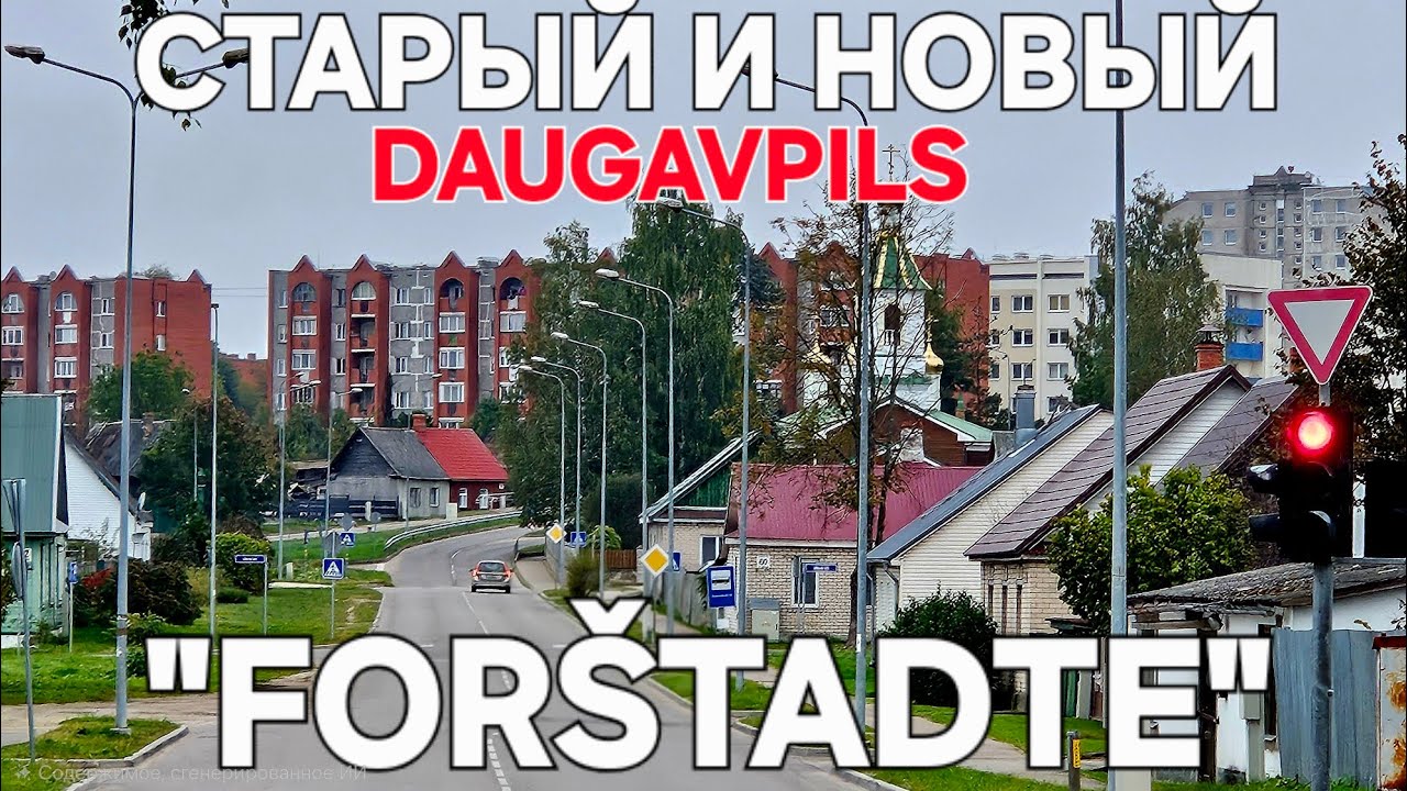 Старый и Новый Форштадт Даугавпилс