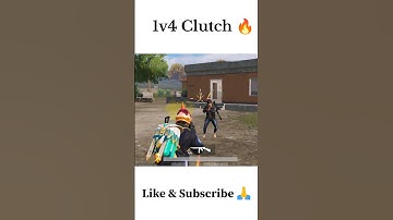1v4 Clutch🔥#bgmi #youtubeshorts #pubg #viral #trending #bgmishorts #mobilegaming #youtube #1v4clutch