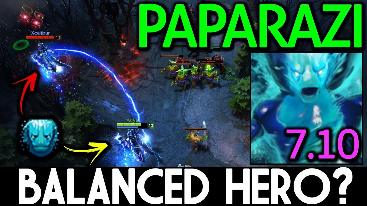 PAPARAZI Dota 2 [Morphling] LOL! Balanced Hero? - YouTube