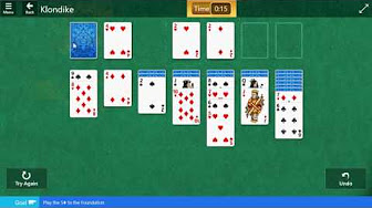 Solutions For Easy Microsoft Solitaire Collection Star Club Youtube