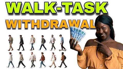 Walk Task Live Withdrawal 😮💸 ( How to make money online 2025)